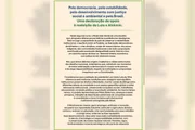 Personalidades de direita assinam manifesto em defesa da reeleição de Lula