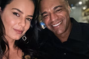 Luciele Camargo se irrita após seguidor alegar que Denílson tem amante