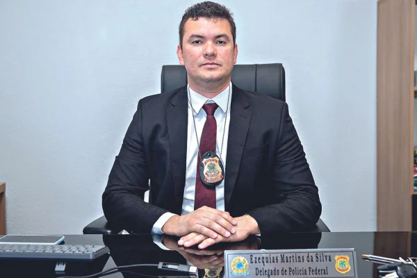 O delegado Ezequias Martins da Silva, da Polícia Federal