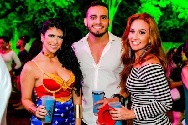 Mariana Neiva, Alanio Ribeiro e Isadora Miranda Mariana Neiva, Alanio Ribeiro e Isadora Miranda