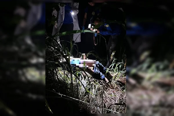 Homem morto por faccionados teve corpo desovado em matagal