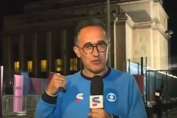 Print de um vídeo colorido do SporTV -Metrópoles