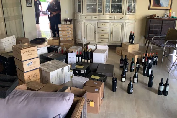 contrabando vinho goias sao paulo