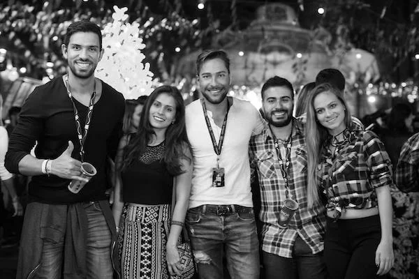 Paulo Tiago, Sarah Kelly, Rafael Godoy, Lucas Rocha e Karol Carvalho Paulo Tiago, Sarah Kelly, Rafael Godoy, Lucas Rocha e Karol Carvalho