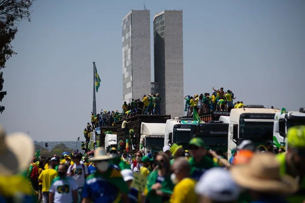 7 de setembro protesto brasil brasilia bolsonaro stf esplanada DF