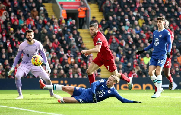 Liverpool e Chelsea em clássico