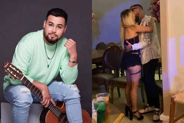Fotos coloridas de Jerry Smith e Jaqueline Santos