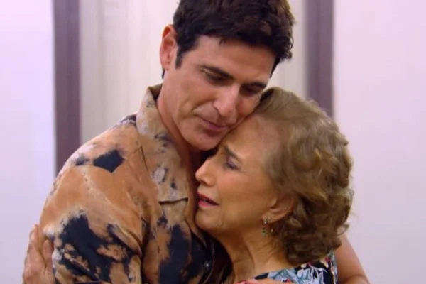 Reynaldo Gianecchini e a mãe, Helena Gianecchini