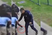 A faca usada para ameaçar os rivais e os policiais