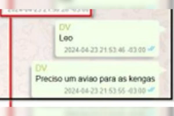 “Preciso de avião para as kengas”, pediu Vorcaro a operador - destaque galeria