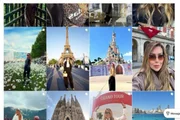 A delegada compartilhava viagens internacionais em suas redes sociais A delegada compartilhava viagens internacionais em suas redes sociais