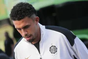Junior Barreto, zagueiro do Olimpia Junior Barreto, zagueiro do Olimpia