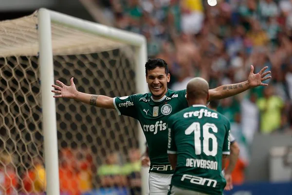 Palmeiras derrota Botafogo e segue na liderança do Brasileirão