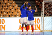 Os franceses dominaram a partida