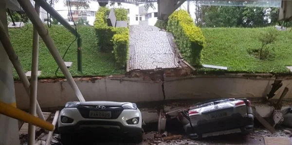 Moradores recuperam garagem que desabou em 2018 na 210 Norte