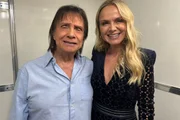 Eliana foi assistir ao show de Roberto Carlos Eliana foi assistir ao show de Roberto Carlos