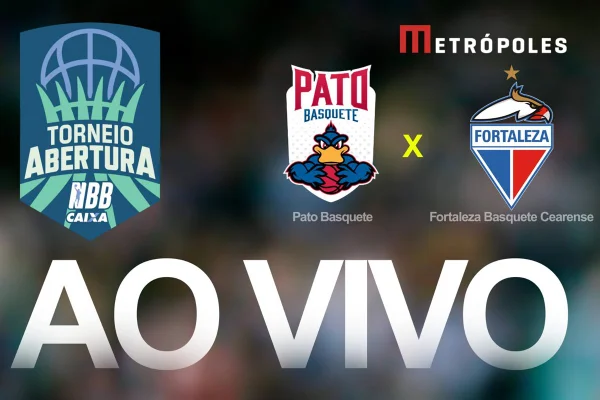 Torneio Abertura NBB: assista Pato Basquete x Fortaleza Basquete