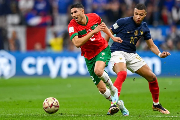 Marrocos e França se enfrentaram pela semifinal da Copa do Mundo em 2022
