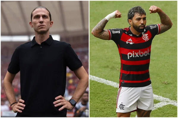 Filipe Luís explica discussão com Gabigol e exalta atuação do atacante