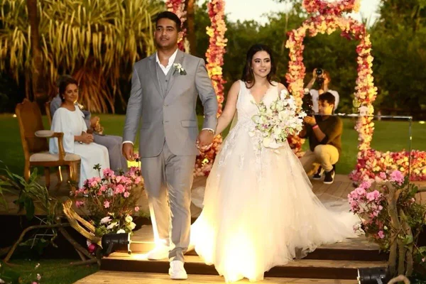 Juliano se casa com Mohana Couto em Trancoso, na Bahia (Foto: Manu Scarpa)