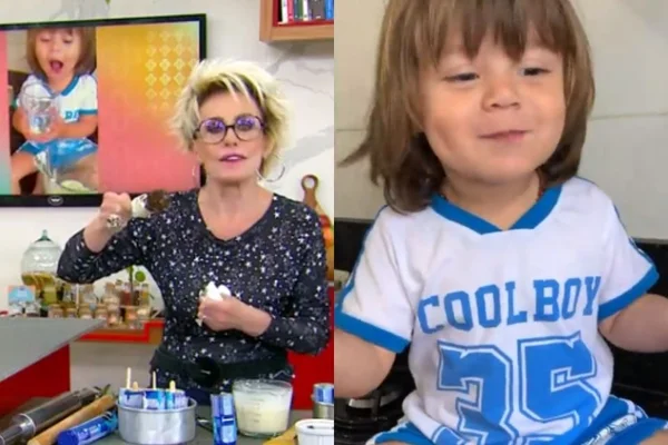Ana Maria Braga e Noah Tavares