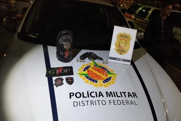 Bandidos atiram em dono de padaria e tentam fugir no DF