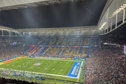 Neo Química Arena cheia de torcedores de NFL