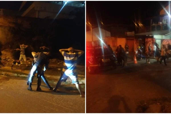 aglomeração em espetinho em contagem, mg