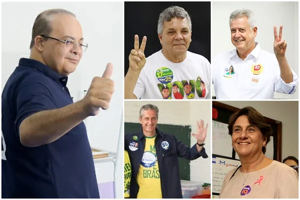 Fraga, Rosso, Eliana e Rollemberg votam e miram 2º turno com Ibaneis
