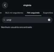 Virginia e Vini Jr. trocam unfollow após jogador seguir influenciadora - imagem 2 Virginia e Vini Jr. trocam unfollow após jogador seguir influenciadora - imagem 2