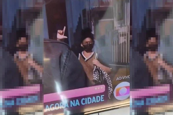 Mulher faz gesto em apoio a Lula no Mais Você e viraliza na web