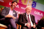 Leandro Grass (PT) e Lula (PT) Leandro Grass (PT) e Lula (PT)