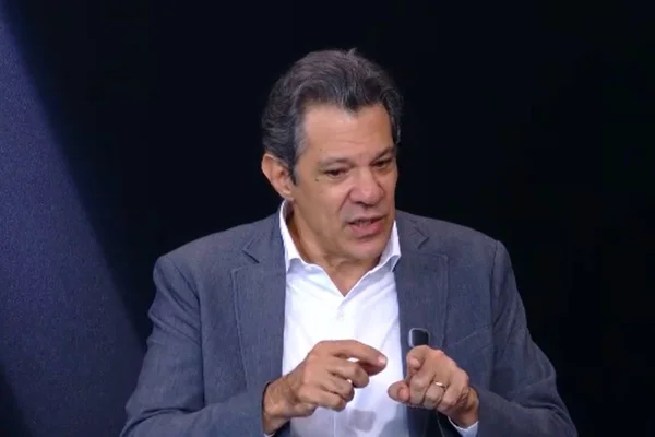 O candidato do PT ao governo de São Paulo, Fernando Haddad