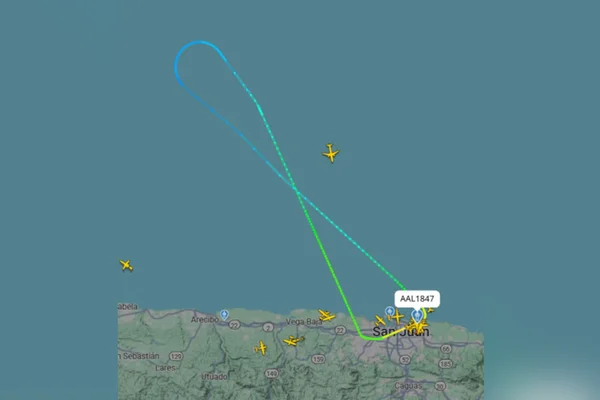 Imagem colorida de malha aérea - Metrópoles
