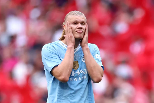 Haaland, atacante do Manchester City - Metrópoles