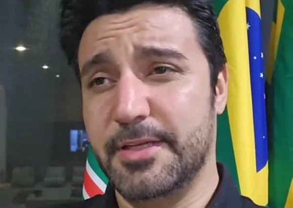 Foto colorida de Fred Rodrigues, candidato a prefeito de Goiãnia - Metrópoles