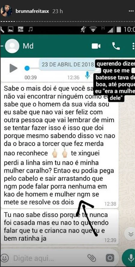Vídeo do rapper MD tentando agredir namorada viraliza e revolta fãs - imagem 3 Vídeo do rapper MD tentando agredir namorada viraliza e revolta fãs - imagem 3