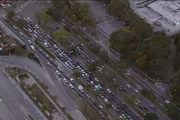 Trânsito é desviado para a pista local da Radial