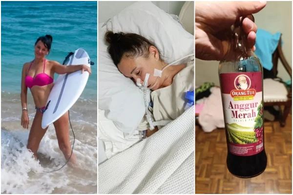 Turista russa teve mrte cerebral declarada após ingerir metanol em vinho, em Bali - Metrópoles