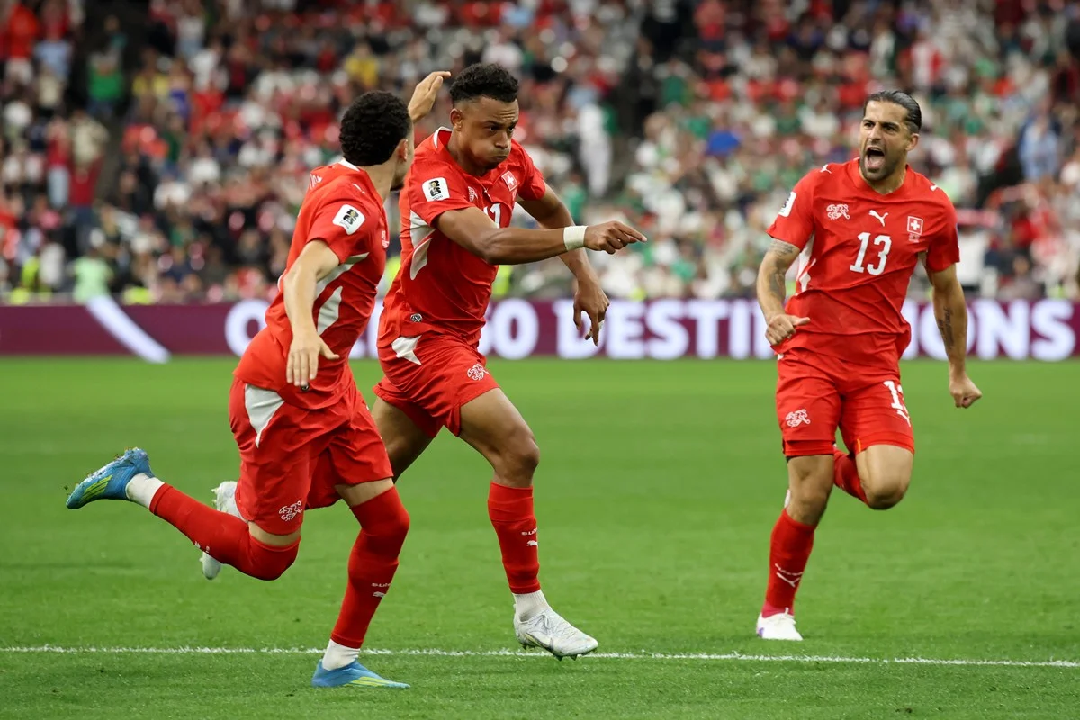 Suíça vence Argélia e se classifica para as oitavas de final da Copa - imagem 4 Suíça vence Argélia e se classifica para as oitavas de final da Copa - imagem 4