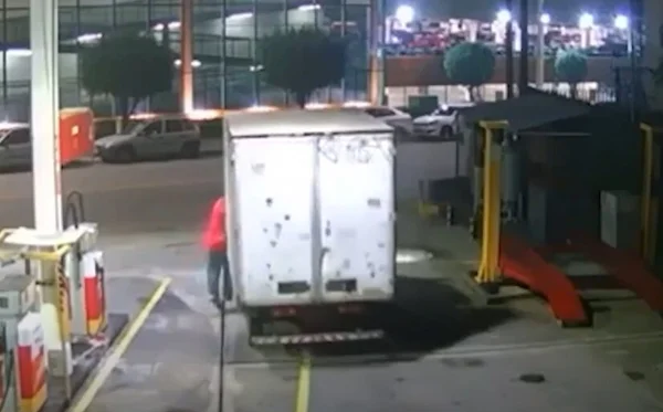 Polícia identifica e procura motorista de caminhão que arrastou frentista até a morte
