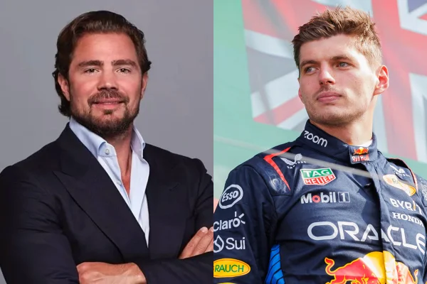 Vorcaro e Max Verstappen