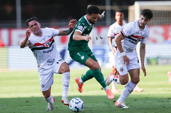 Foto colorida de São Paulo x Palmeiras - Metrópoles