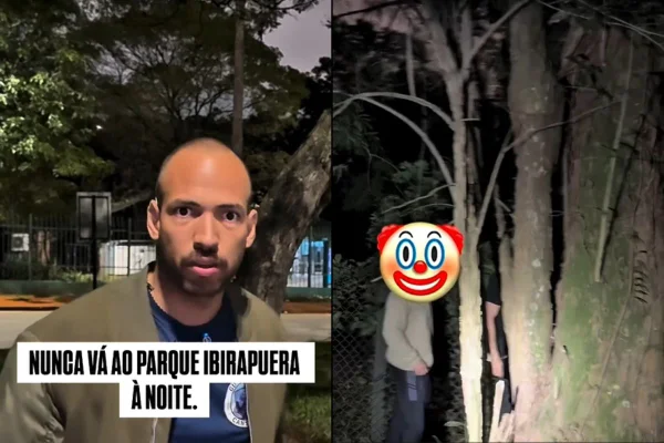 Pré-candidato do PL usa lanterna para flagrar pegação no Ibirapuera