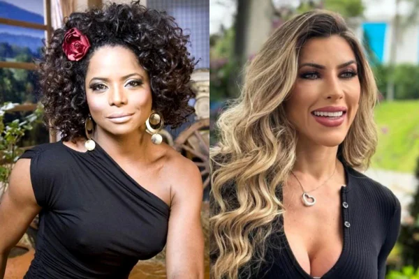Montagem colorida de Adriana Bombom e Ana Paula Minerato - Metrópoles