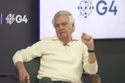 O ex-governador de Goiás e candidato à presidência Ronaldo Caiado (PSD) participa de sabatina em São Paulo O ex-governador de Goiás e candidato à presidência Ronaldo Caiado (PSD) participa de sabatina em São Paulo