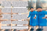 Damiana deixa cinco filhos, 10 netos e 12 bisnetos 
