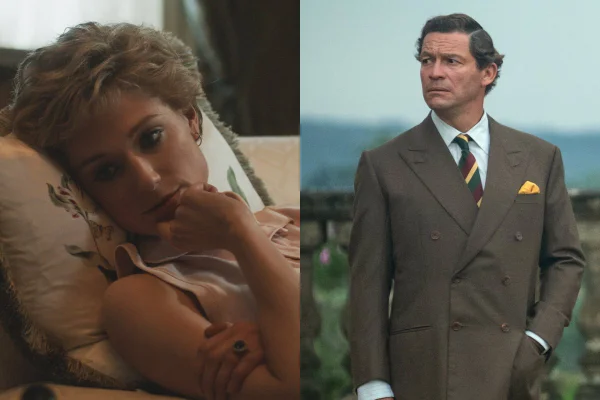Netflix divulga primeiras fotos dos novos Charles e Diana de The Crown