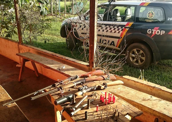 PM apreende 11 armas em Planaltina na noite de sexta (15/1)