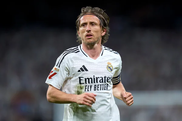 Foto colorida de Luka Modric, do Real Madrid - Metrópoles